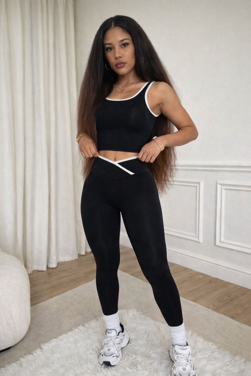 26 inch Kinky Straight. 5*5 HD Lace Human hair wig