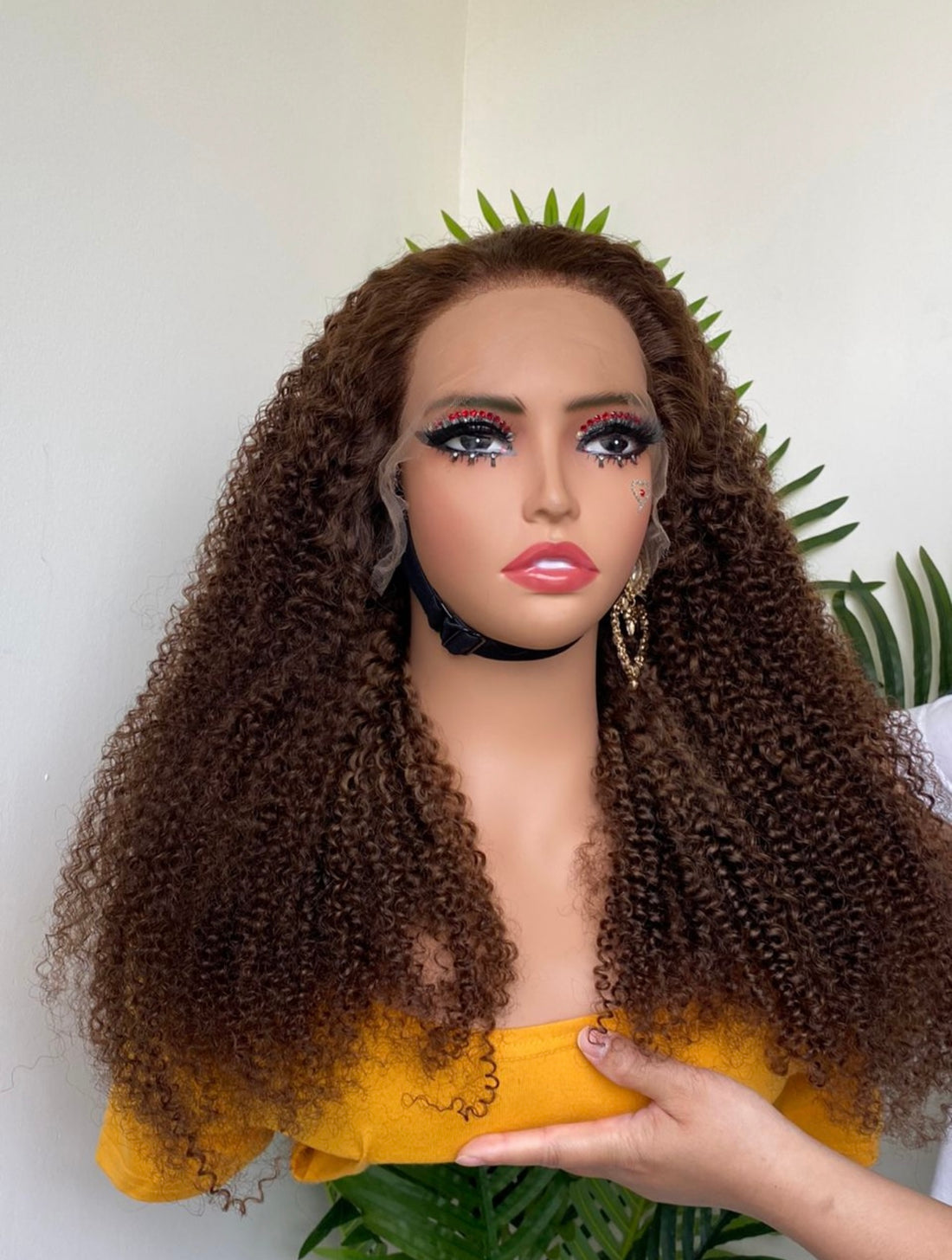 26 Zoll Jerry Curl HD Lacewig
