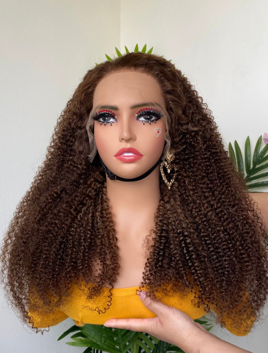 26 Zoll Jerry Curl HD Lacewig