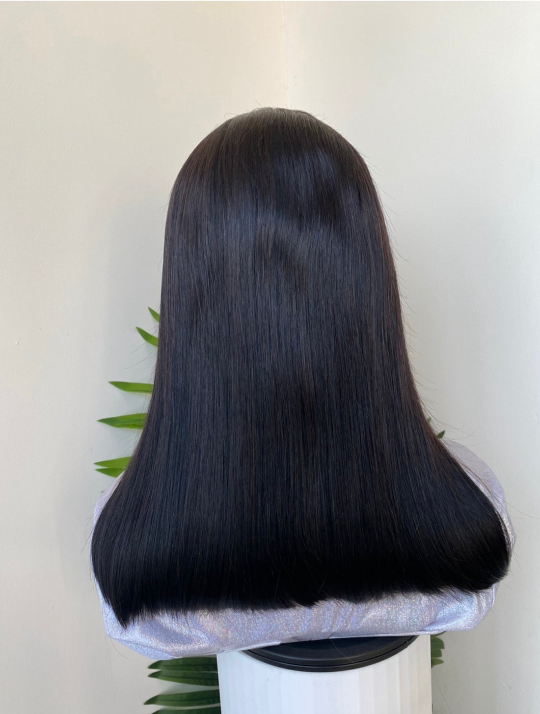 16 inch 5*5 Vietnamese human hair wig.