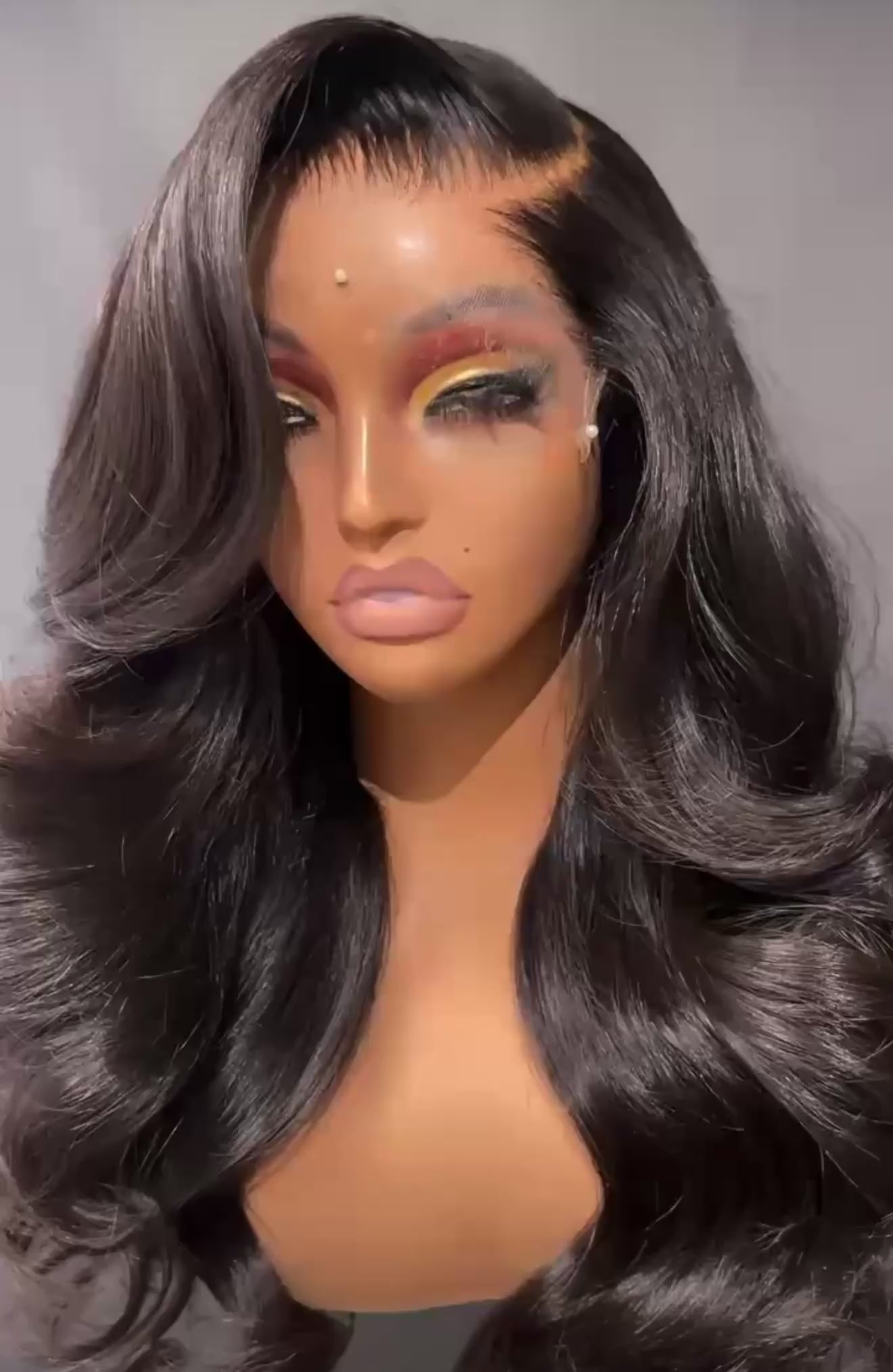 6x6 HD Lace Frontal Wig – 250% Density Raw Human Hair Wig | Pre-Plucked Hairline with Baby Hair